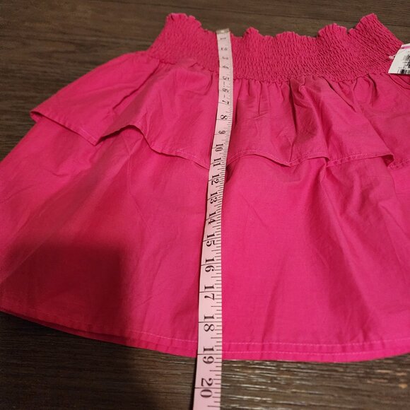 HT 360 Collective Layered Mini Skirt NWT Pink Large - Picture 3 of 8